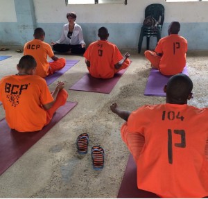 Meditation Class at the Belize Central Prison