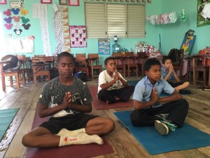 Rhythm of Change ( ROC) - Yoga at St. Martin's School - Belize City
